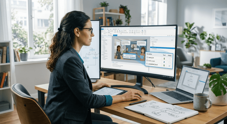 Read more about the article Articulate Storyline Variables Tutorial: Build Smarter eLearning Interactions