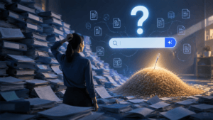Read more about the article Ask AI: Why Finding Answers in Training Documents Still Feels Like a Needle in a Haystack.