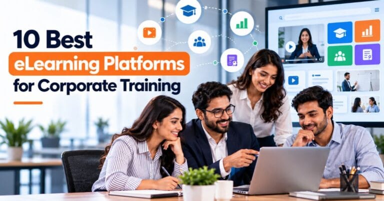 Read more about the article 10 Best eLearning Platforms for Corporate Training in India