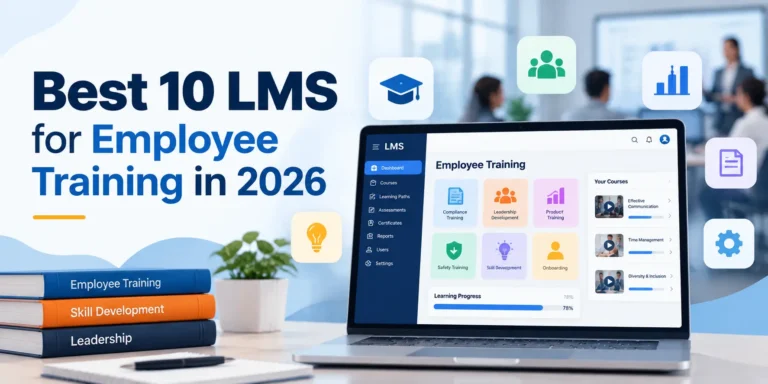 Read more about the article Best 10 LMS for Employee Training in 2026