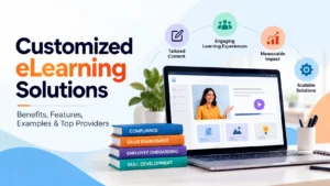 Read more about the article Customized eLearning Solutions: Benefits, Features, Examples & Top Providers