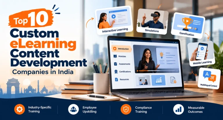 Read more about the article Top 10 Custom eLearning Content Development Companies in India